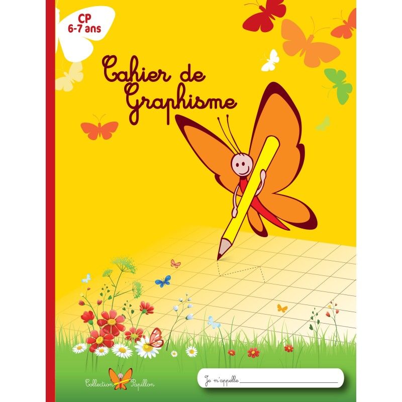 Cahier d'écriture pour CE1 - Collection Papillon